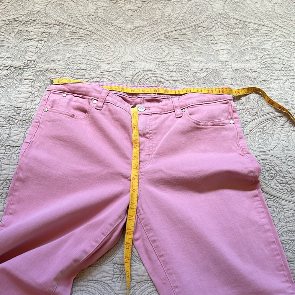 Pink Talbots Slim Ankle Jeans - Picture 4 of 6
